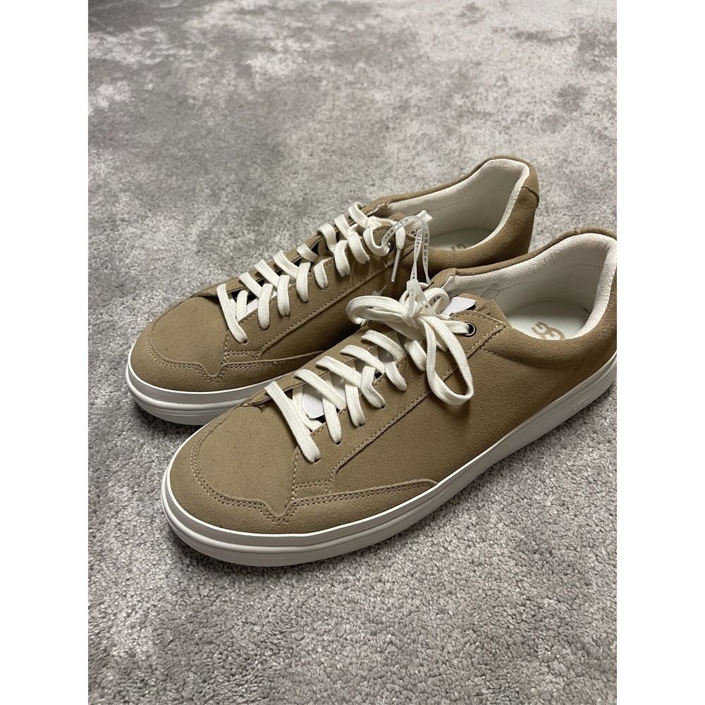 UGG South Bay Sneaker Low Top Suede Lace Up Shoes Tan Mens Sz 11.5 NEW